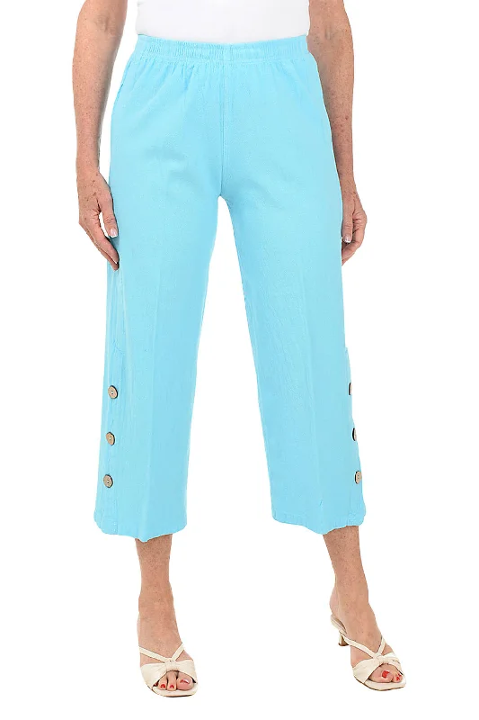 Crinkle Malibu Capri Pant