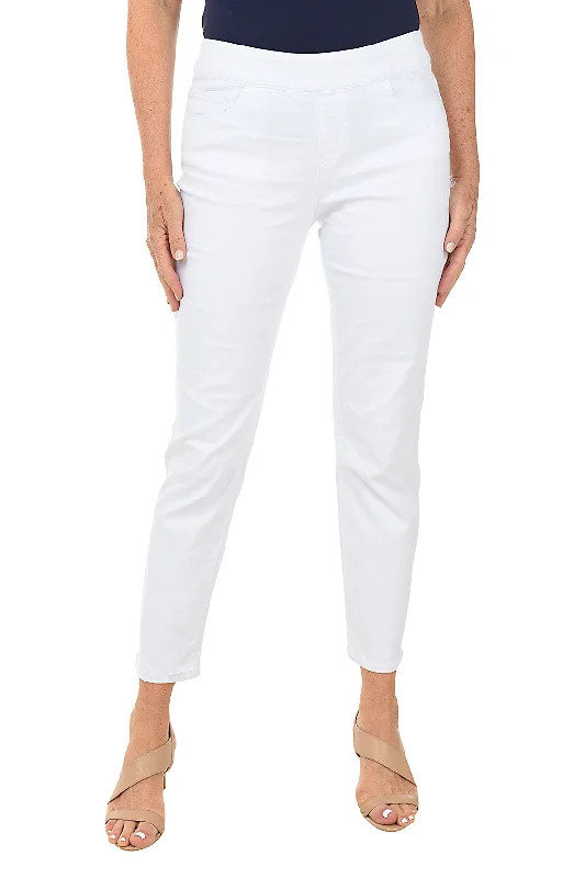 Classic Pull-On Denim Ankle Pant