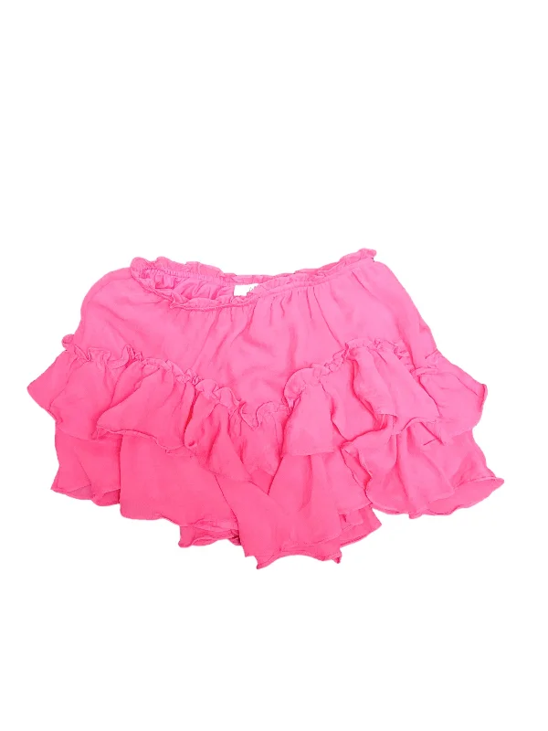 Skirt Mini & Short By Cmc In Pink, Size: M